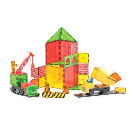 Magnatiles Builder XL Trucks 50 piece set