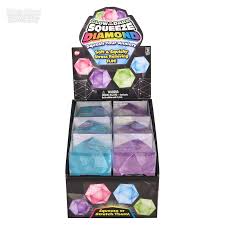 2.25" Glow in Dark Sugar Polyhedron Ball