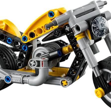LEGO Yellow Motorcycle