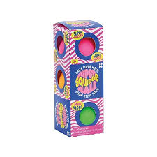 Mini Squidgy Ball  3 pack