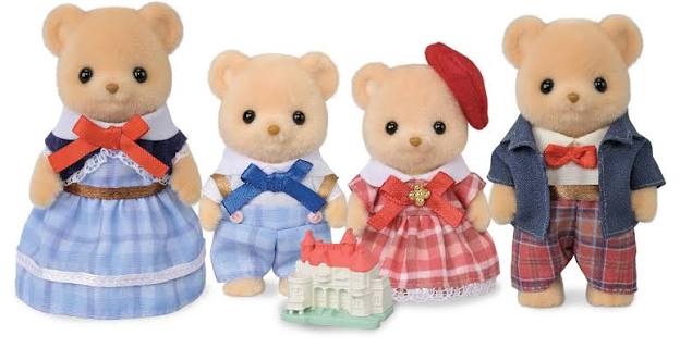 Calico Critters Biscuit Bear Family