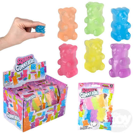 Squeezy Sugar Yummy Bear 2"