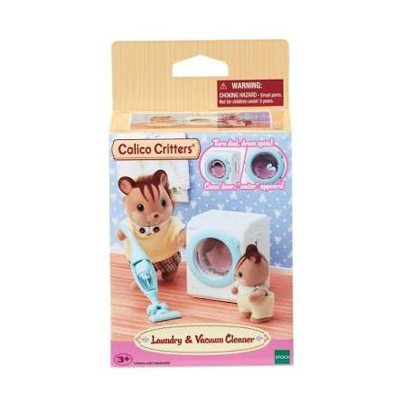 Calico critters Laundry & Vacuum Set