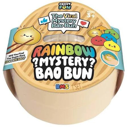 Rainbow Dumpling Squishy Mystery Bao Bun Fidget Toy