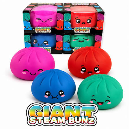 Giant Squishy Steam Bunz