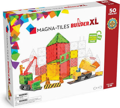 Magnatiles Builder XL Trucks 50 piece set