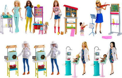 Barbie Career Playset Ast