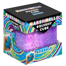 Marshmello Squishy Cube