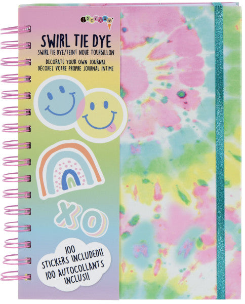 Swirl Tie Dye Journal