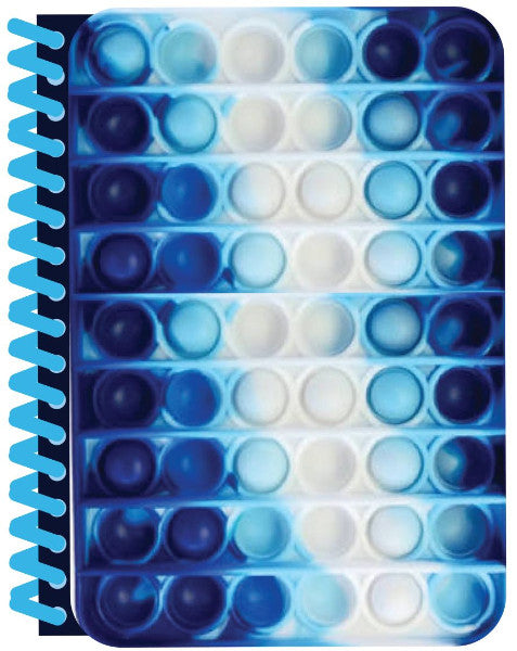 Blue Tie Dye Popper