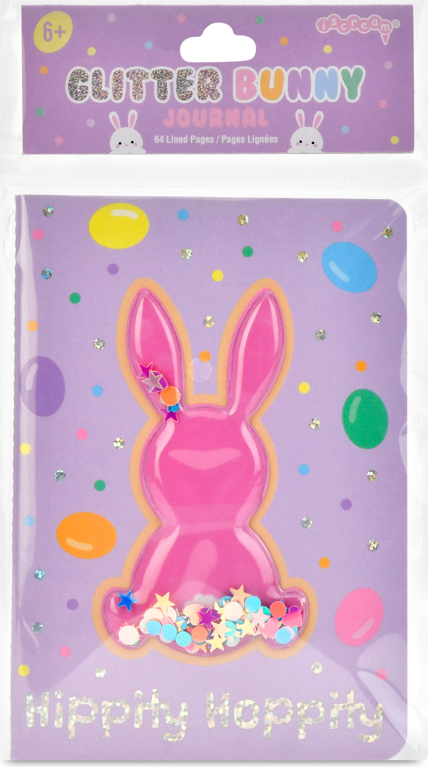 Glitter Bunny Mini Journal
