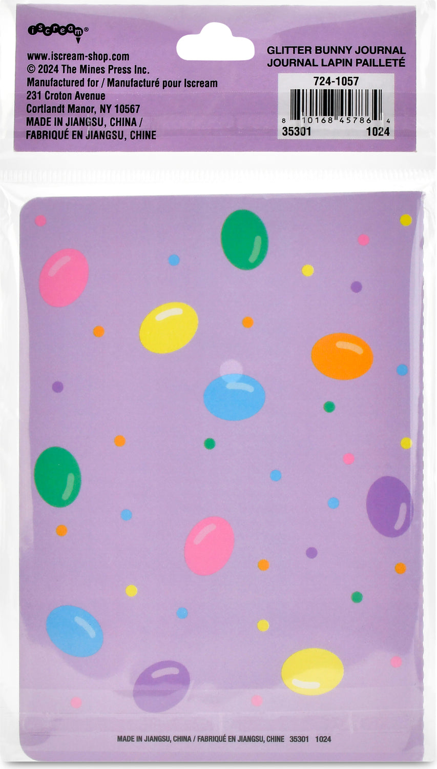 Glitter Bunny Mini Journal