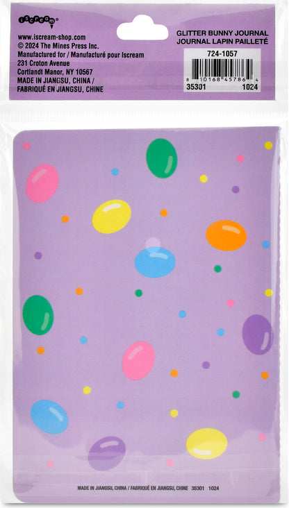 Glitter Bunny Mini Journal