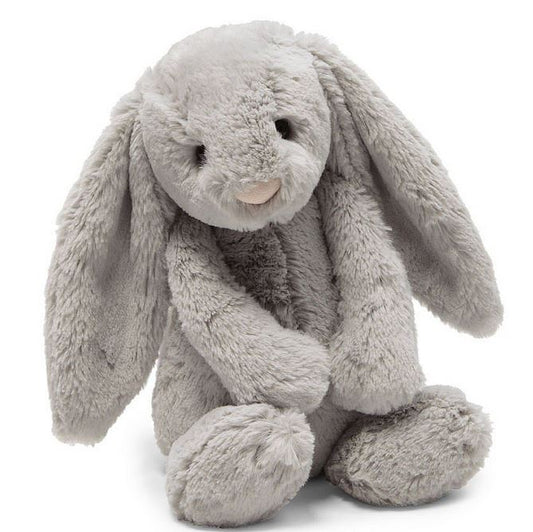 Bashful Grey Bunny Medium