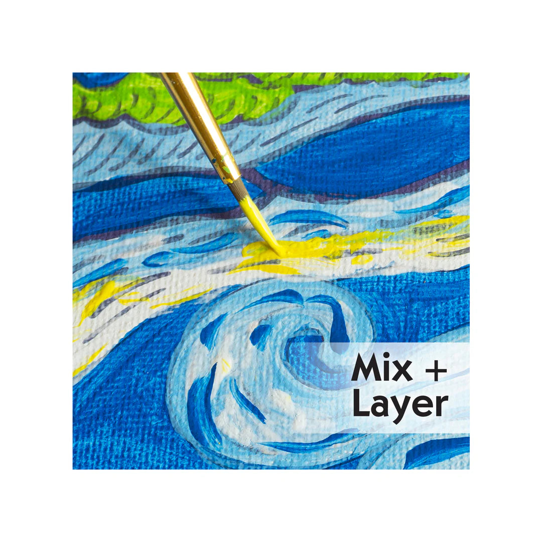 Starry Night Paint by Numbers