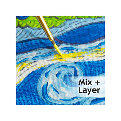 Starry Night Paint by Numbers