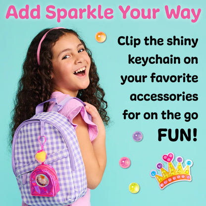 Bubble Gems™ Backpack Keychain Kitty Princess