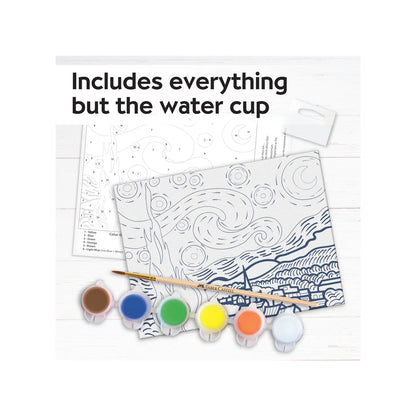 Starry Night Paint by Numbers