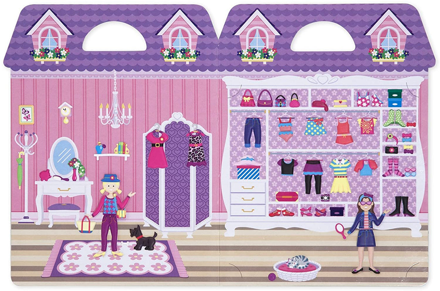 Dress Up Puffy Stickers
