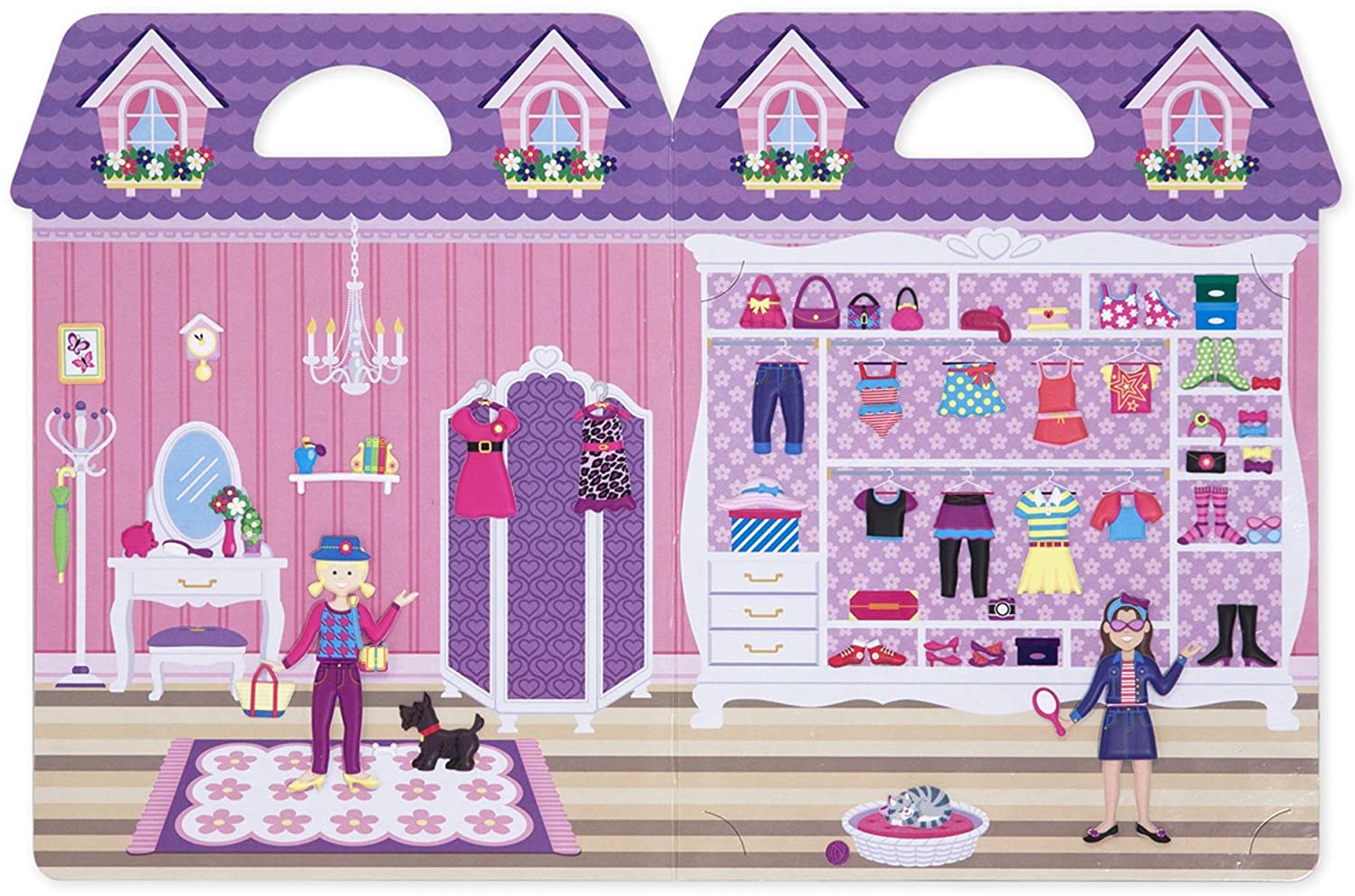 Dress Up Puffy Stickers