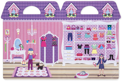 Dress Up Puffy Stickers