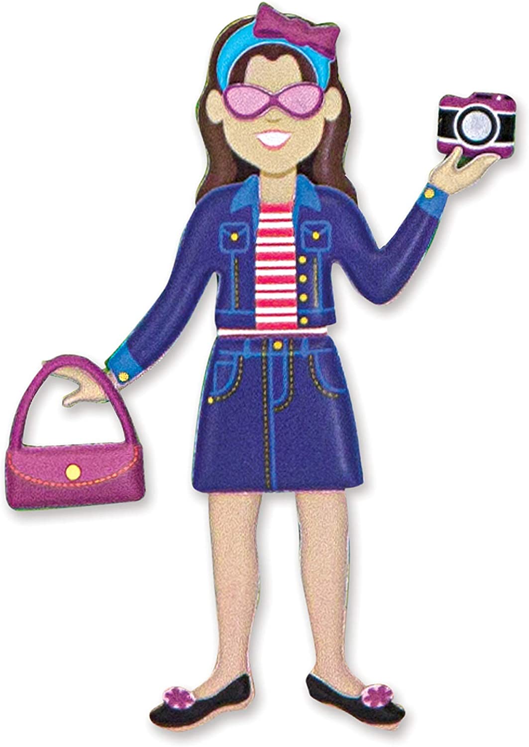 Dress Up Puffy Stickers