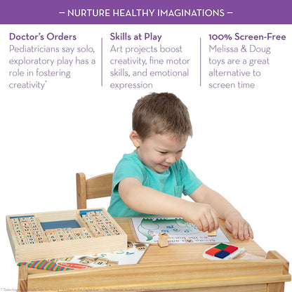 Abc 123 Deluxe Stamp Set