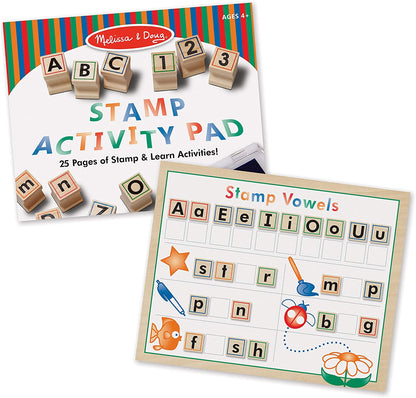 Abc 123 Deluxe Stamp Set