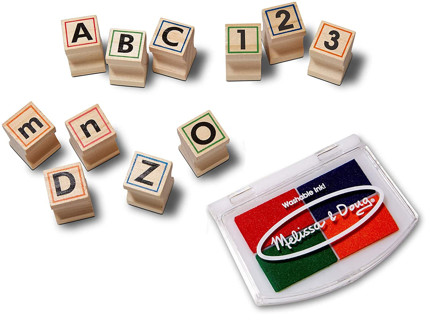 Abc 123 Deluxe Stamp Set