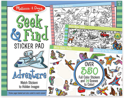 Seek Find Sticker Pad