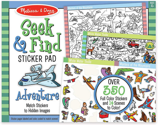 Seek Find Sticker Pad