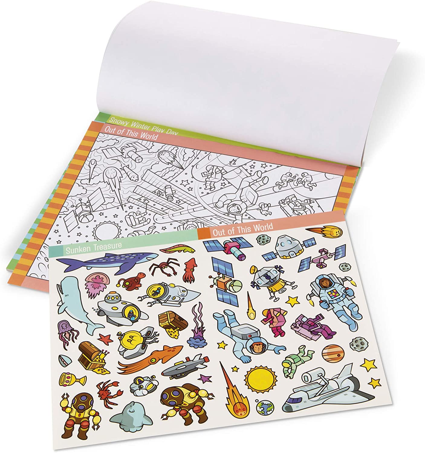 Seek Find Sticker Pad