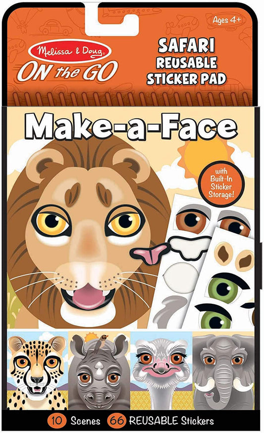Sticker Pad Make a Face