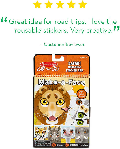 Sticker Pad Make a Face