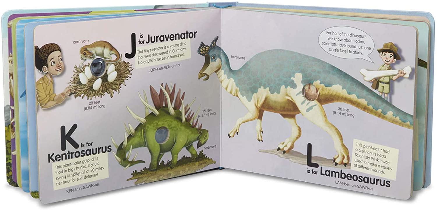 Poke a Dot Dinosaurs a to