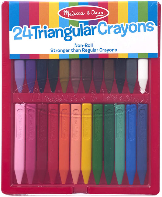 Triangular Crayon Set
