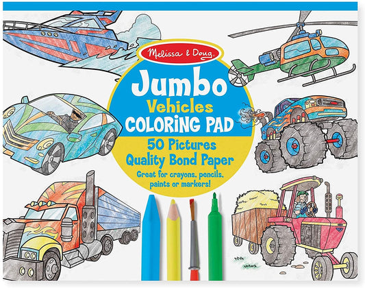 Jumbo Coloring Vehicles