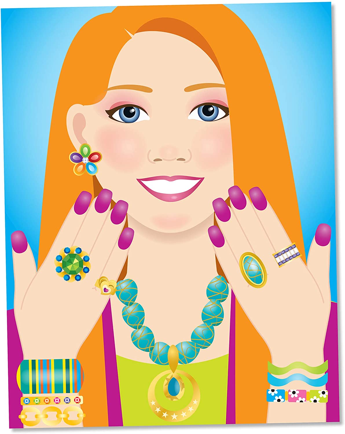 Jewerly & Nails Sticker