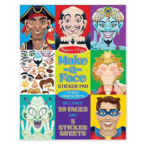 Make a Face Sticker Pad