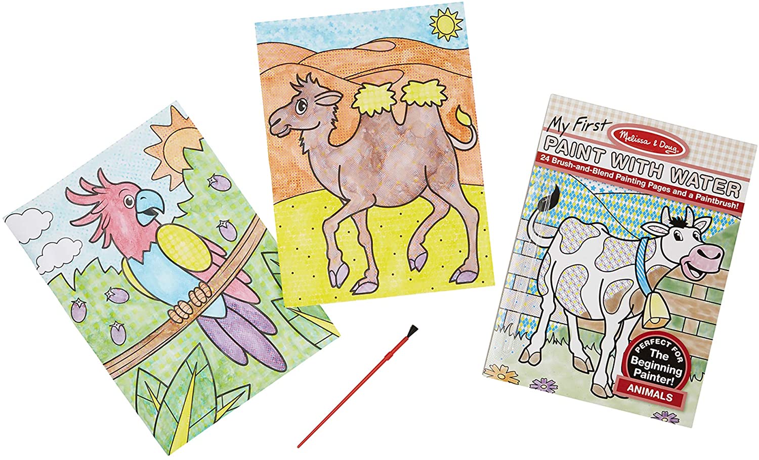 Animals First Paint Water