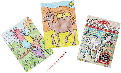 Animals First Paint Water