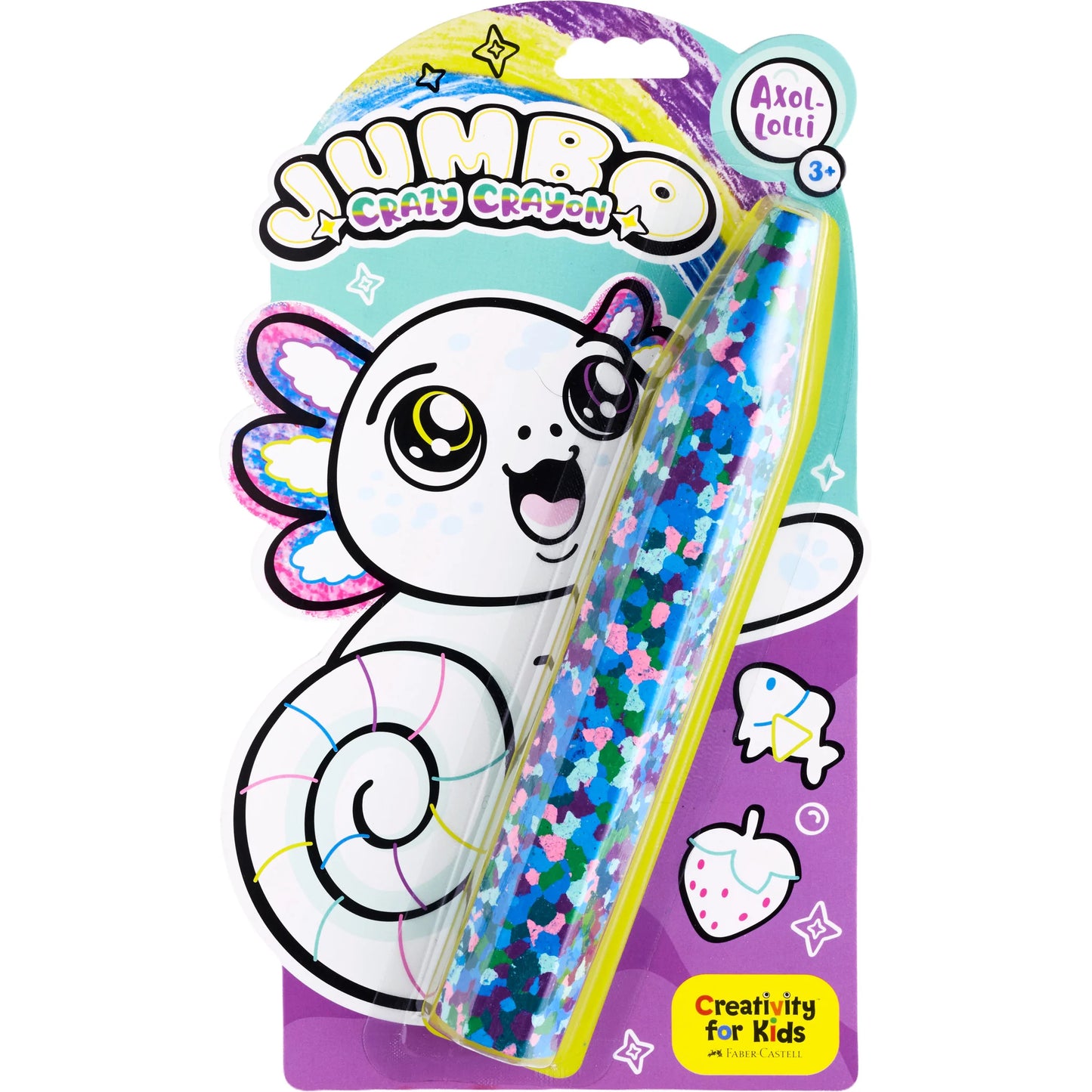 Jumbo Crazy Crayon Axololli