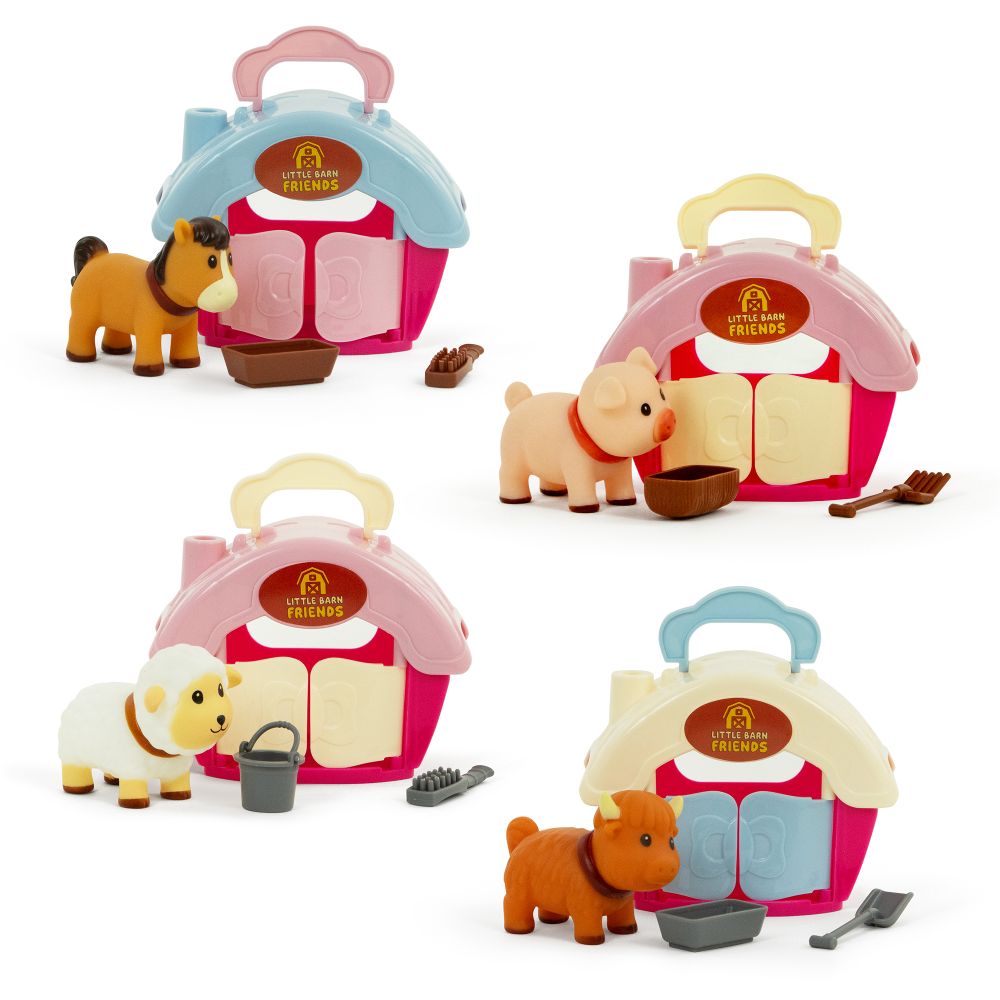 4 Asst Mini Farm Pets