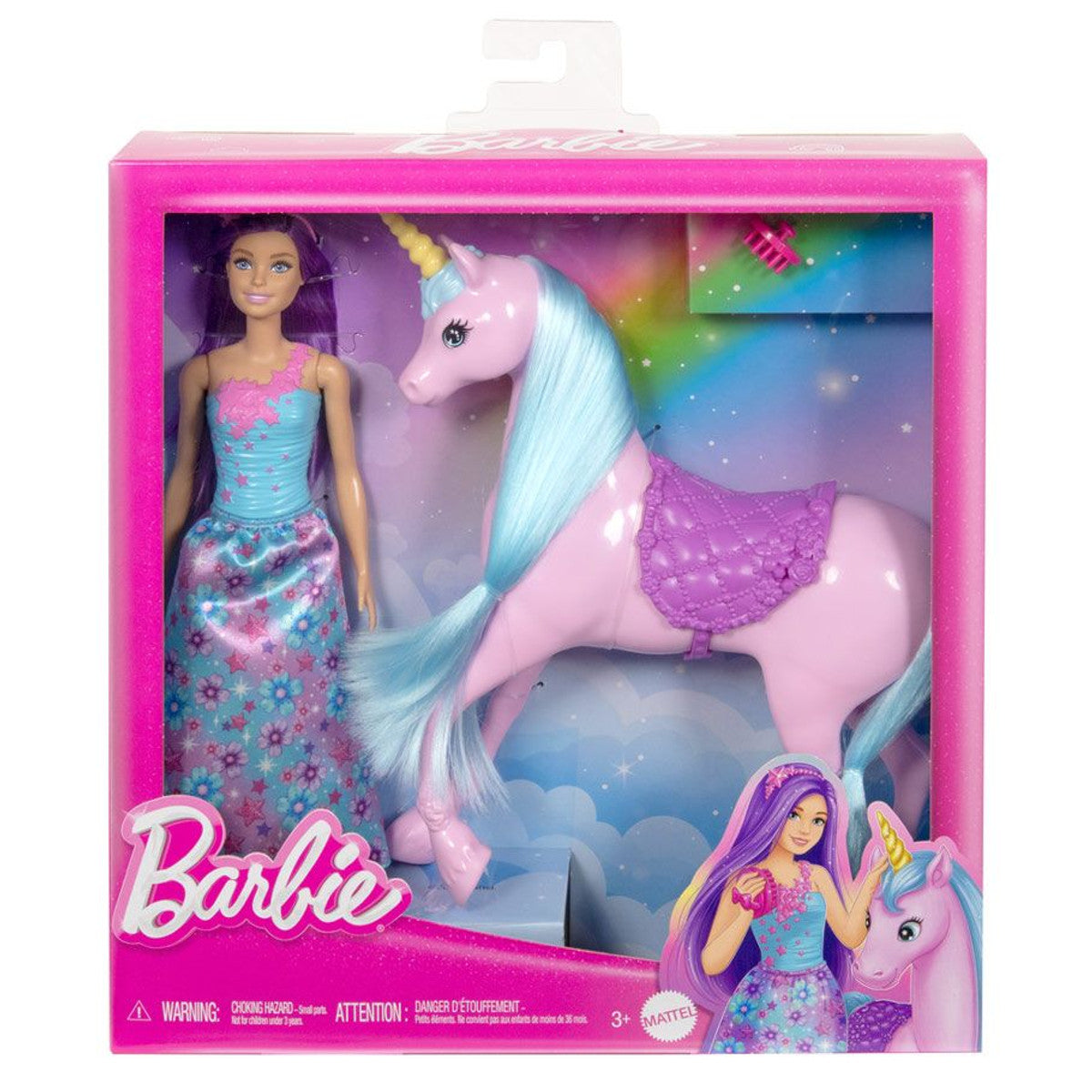 Barbie Doll and Unicorn
