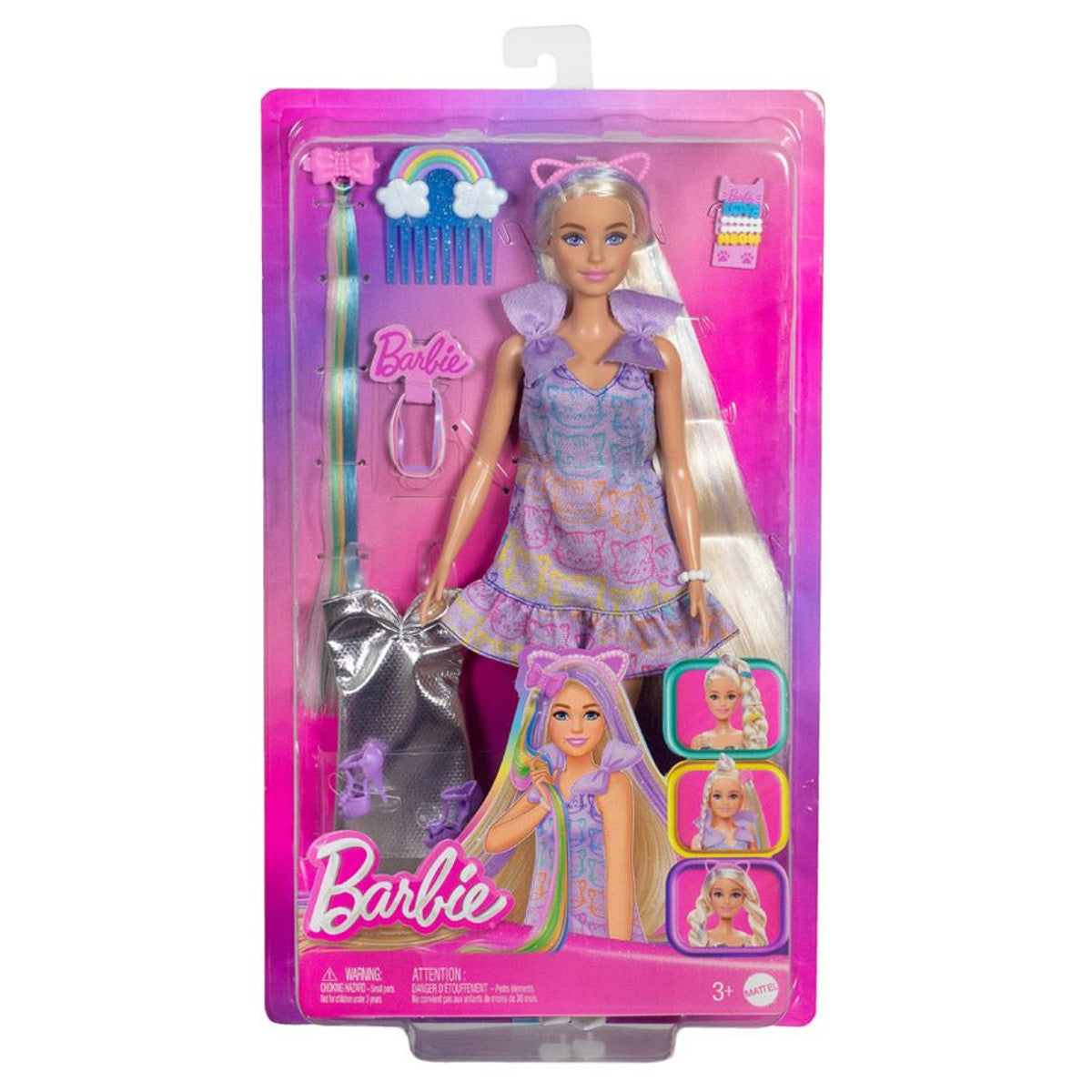 Barbie Hair Play Doll Blonde