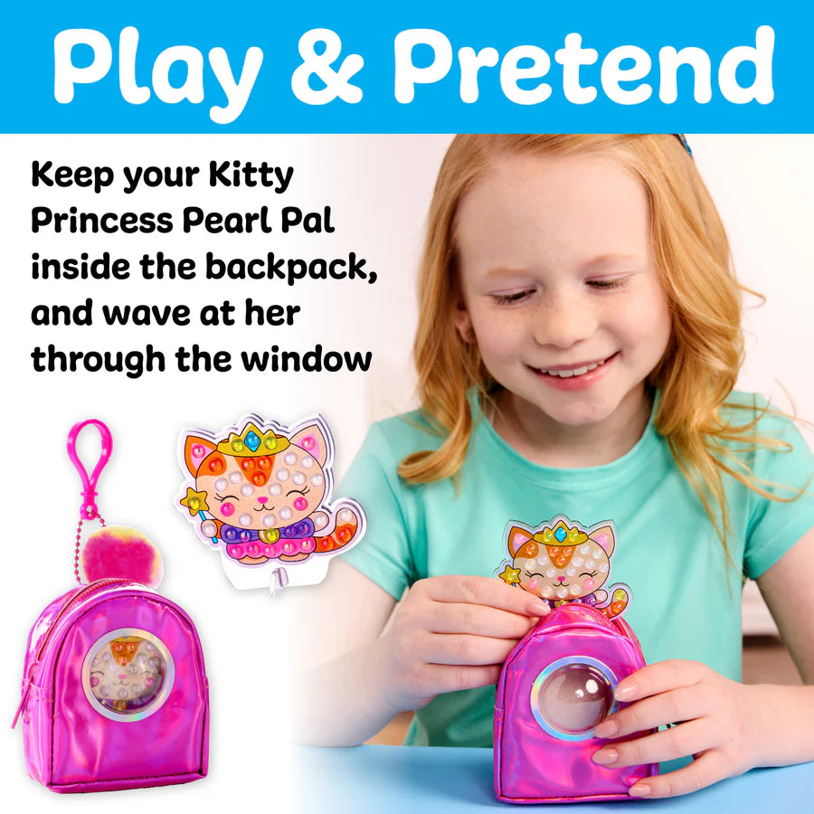 Bubble Gems™ Backpack Keychain Kitty Princess