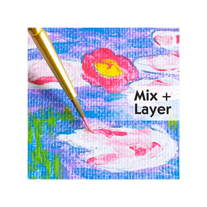 Water Lillies Paint by Numbers