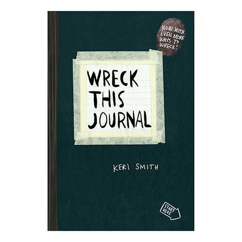 Wreck This Journal Black-1