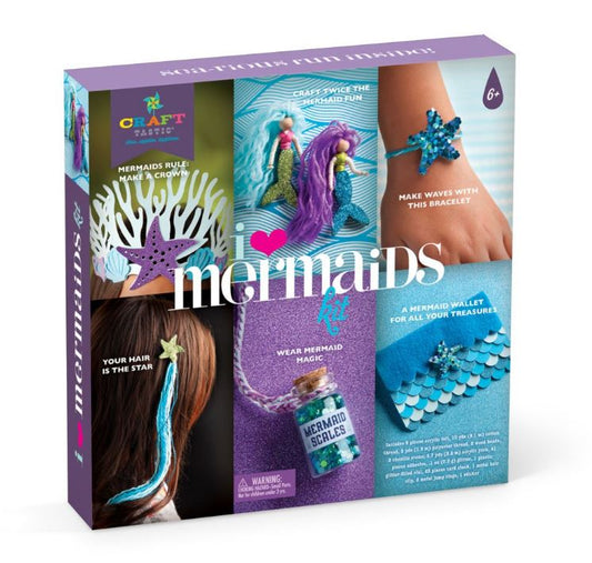 I Love Mermaids Crafttast