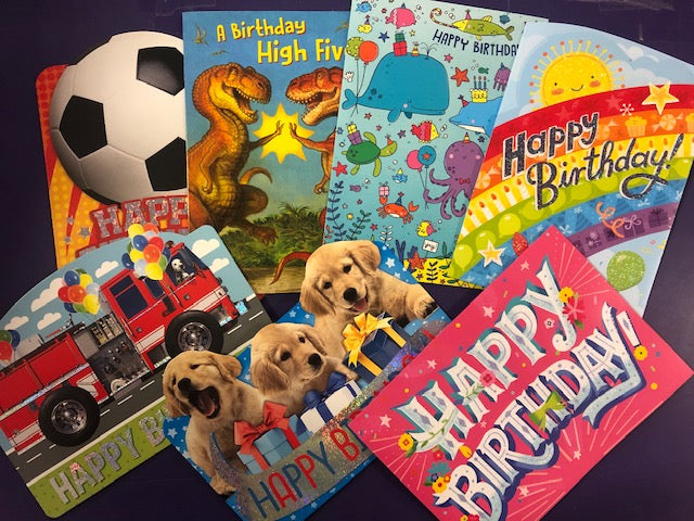 Birthday Card Diecut$2.95